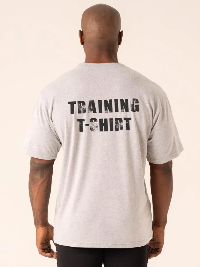 Training TShirt 8211 Snow Marl Men Ryderwear Tops