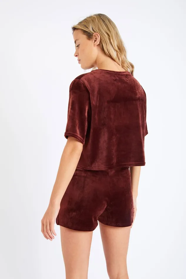 Tshirt Brown 8211 CHLOE SEALAKE Brown Women Banana Moon Tops and Tshirts
