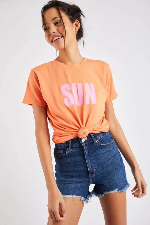 Tshirt Orange 8211 CARLO TEECLUB Orange Women Banana Moon Tops and Tshirts Tshirt Orange 8211 CARLO TEECLUB Orange Women Banana Moon Tops and Tshirts