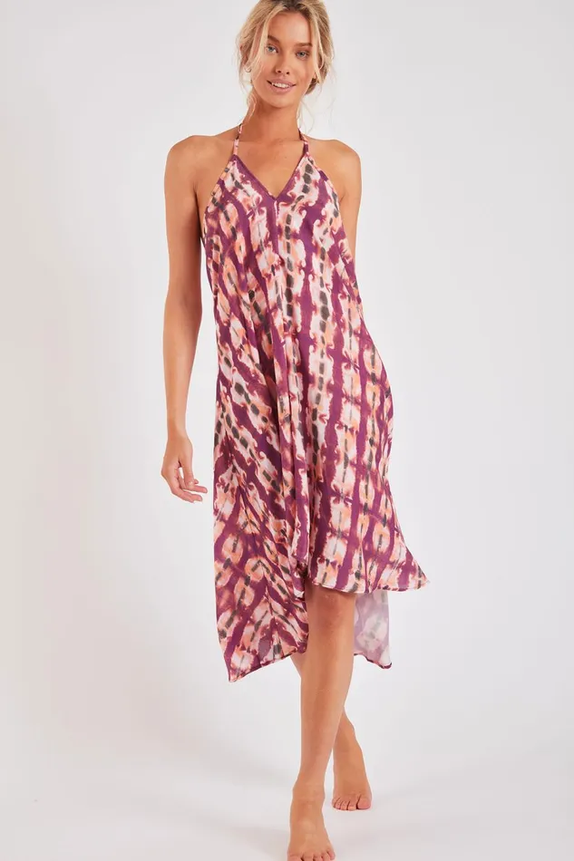 Tunic Purple 8211 OHARA KASMIRAVOIL Purple Women Banana Moon Dresses