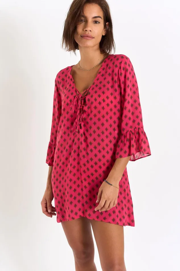 TUNIQUE BEACHWEAR Pink 8211 HOALA TALANGAVOIL Pink Women Banana Moon Beach Tunics and Dresses TUNIQUE BEACHWEAR Pink 8211 HOALA TALANGAVOIL Pink Women Banana Moon Beach Tunics and Dresses