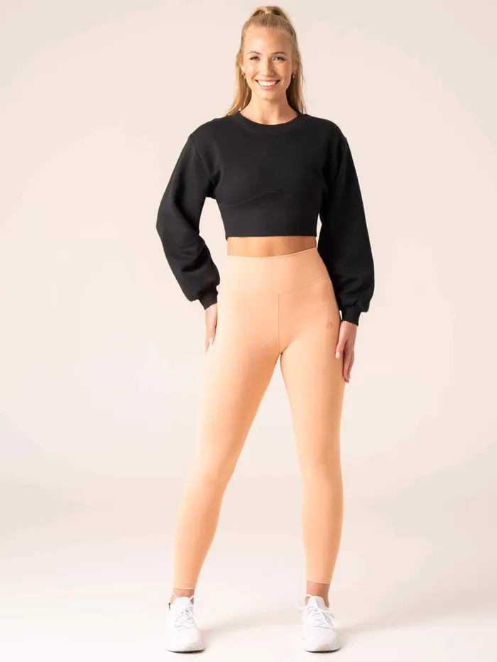 Unstoppable Sweater 8211 Black Women Ryderwear Jackets and Sweaters