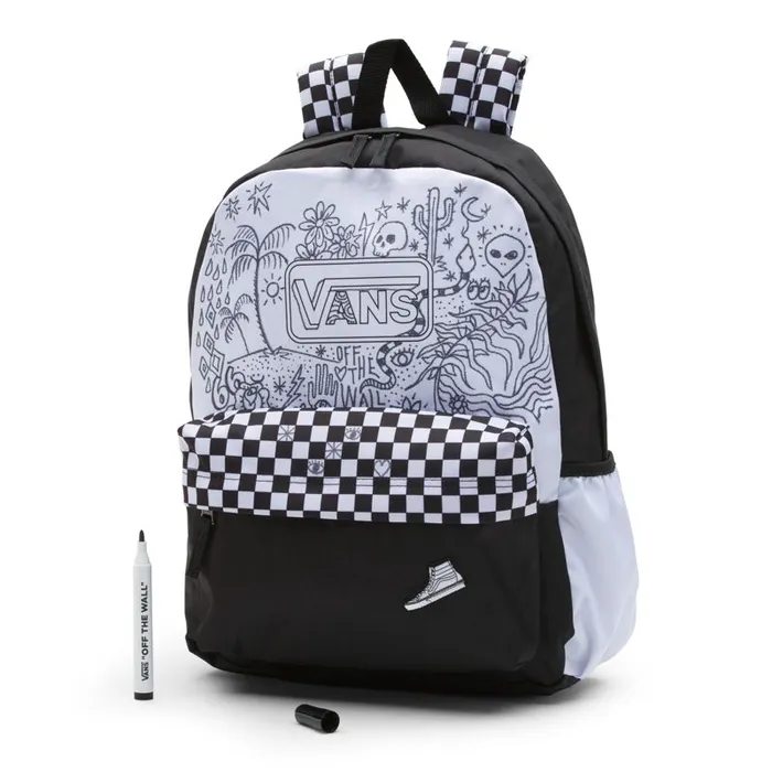 Vans Backpacks and Bags MensWomens DIY Backpack White Vans Backpacks and Bags MensWomens DIY Backpack White