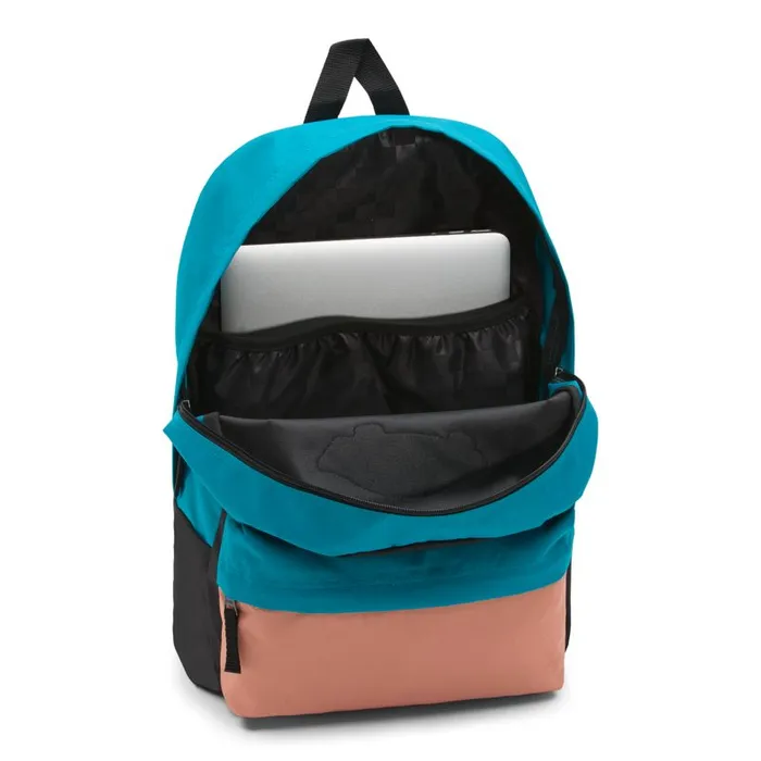 Vans Backpacks and Bags MensWomens Realm Backpack Enamel BlueBlack Vans Backpacks and Bags MensWomens Realm Backpack Enamel BlueBlack