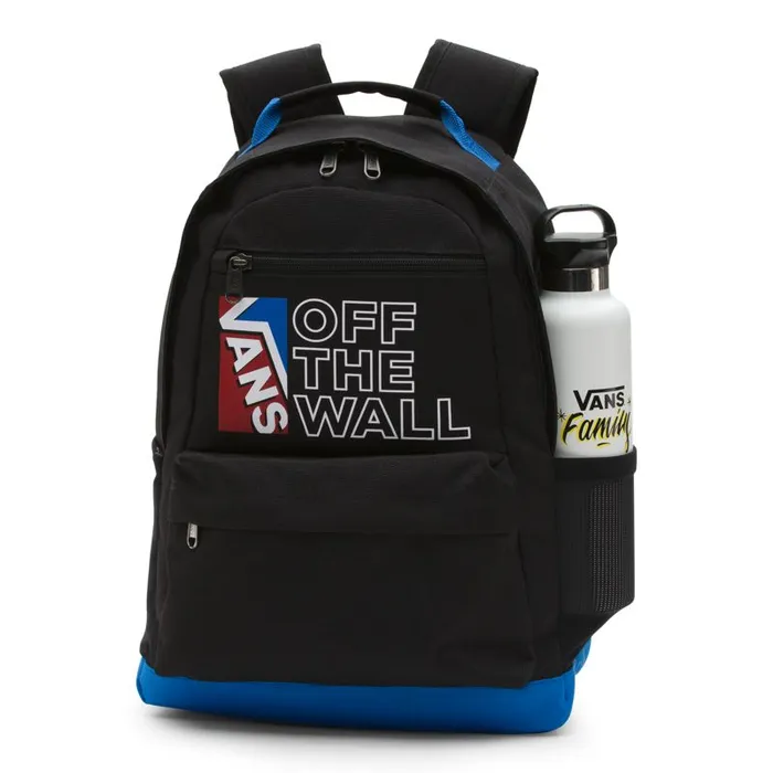 Vans Backpacks and Bags MensWomens Startle Backpack BlackVictoria Blue Vans Backpacks and Bags MensWomens Startle Backpack BlackVictoria Blue