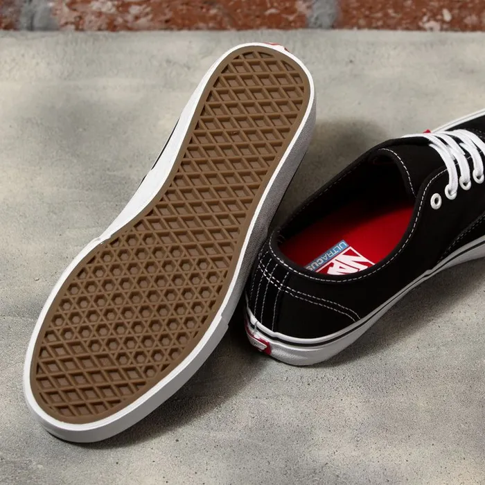 Vans BMX Shoes Mens Authentic Pro BlackTrue White Vans BMX Shoes Mens Authentic Pro BlackTrue White