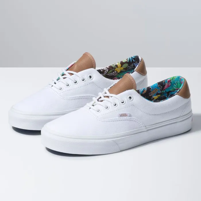 Vans Classics Shoes Mens CandL Era 59 Multi FloralTrue White