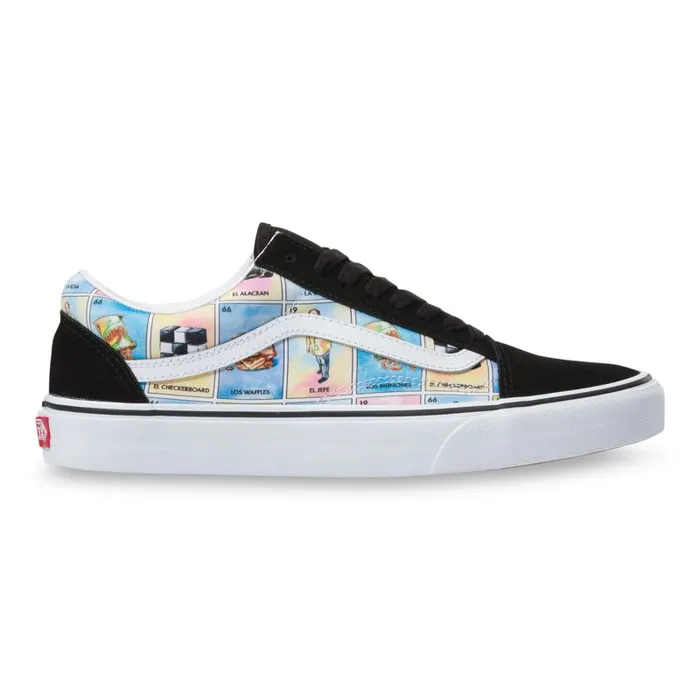 Vans Classics Shoes Mens LosOld Skool MultiTrue White Vans Classics Shoes Mens LosOld Skool MultiTrue White