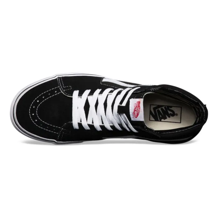 Vans Classics Shoes Mens Sk8Hi BlackBlackWhite Vans Classics Shoes Mens Sk8Hi BlackBlackWhite