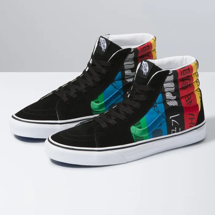 Vans Classics Shoes Mens Spirit Sk8Hi MultiTrue White