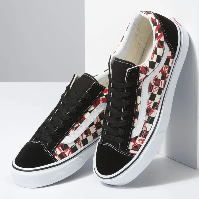 Vans Classics Shoes MensWomens Crew Style 36 CheckerboardRed Vans Classics Shoes MensWomens Crew Style 36 CheckerboardRed