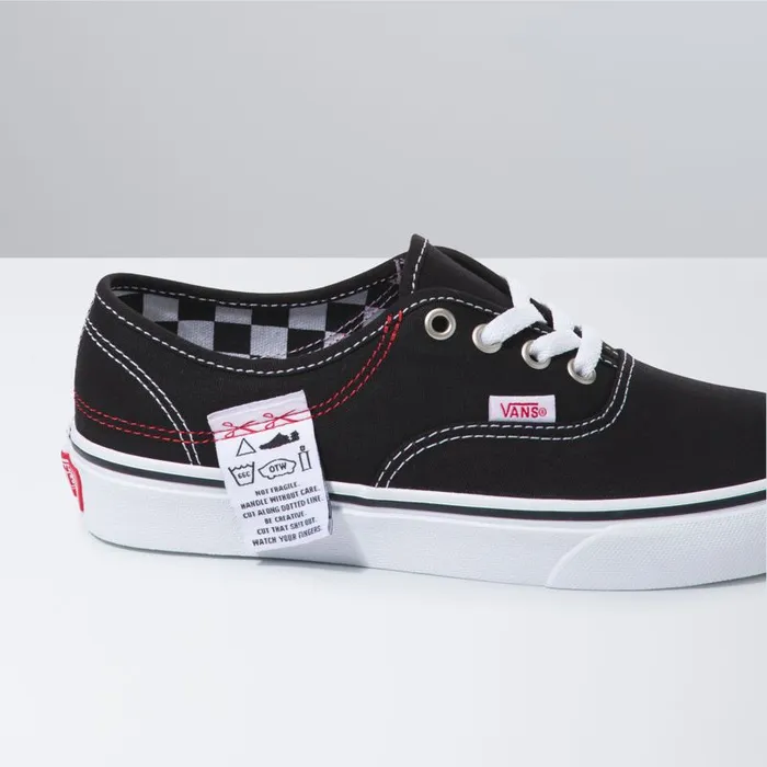 Vans Classics Shoes MensWomens DIY Authentic HC BlackTrue White Vans Classics Shoes MensWomens DIY Authentic HC BlackTrue White