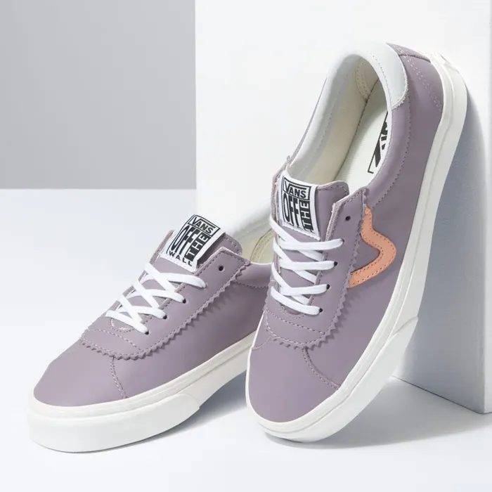 Vans Classics Shoes MensWomens Soft LeatherSport NirvanaSnow White Vans Classics Shoes MensWomens Soft LeatherSport NirvanaSnow White