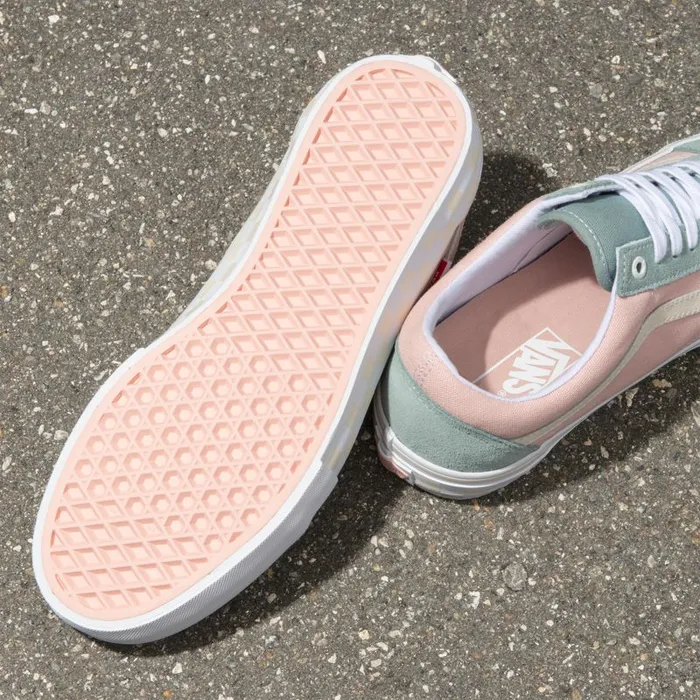 Vans Classics Shoes MensWomens Washout Old Skool Pro PeachBlue Vans Classics Shoes MensWomens Washout Old Skool Pro PeachBlue