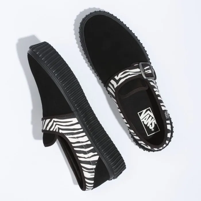 Vans Classics Shoes Womens Animal Style 47 Creeper ZebraBlack Vans Classics Shoes Womens Animal Style 47 Creeper ZebraBlack