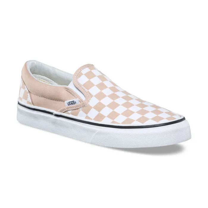 Vans Classics Shoes Womens Checkerboard SlipOn FrappeTrue White Vans Classics Shoes Womens Checkerboard SlipOn FrappeTrue White