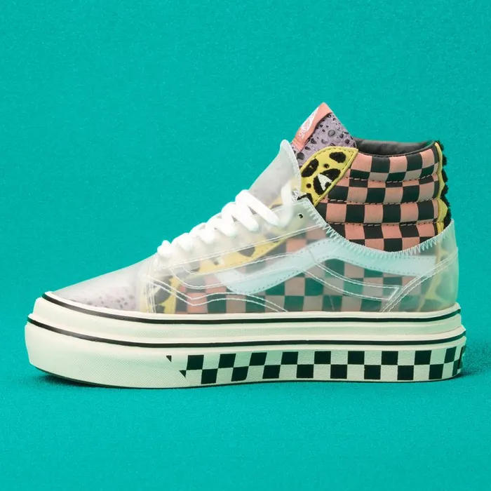 Vans Classics Shoes Womens Mixed Media Super ComfyCush Sk8Hi Skool MultiAntique Vans Classics Shoes Womens Mixed Media Super ComfyCush Sk8Hi Skool MultiAntique