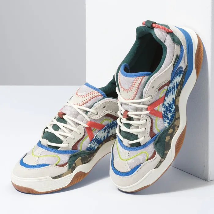 Vans Classics Shoes Womens TieDye Clash TieDye Clash Varix Wc Antique WhiteBistro Green Vans Classics Shoes Womens TieDye Clash TieDye Clash Varix Wc Antique WhiteBistro Green