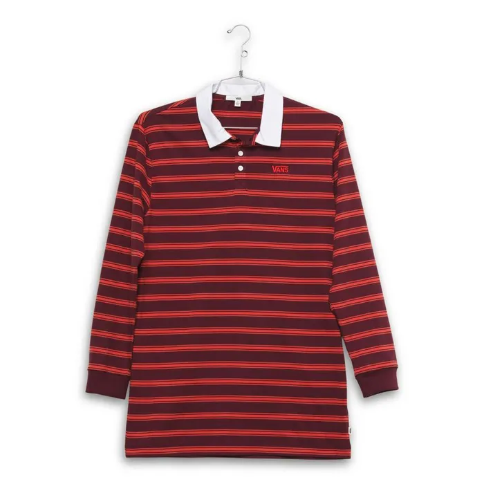 Vans Dresses Womens Stripe Polo Dress Port Royale
