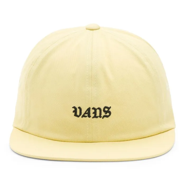 Vans Hats and Beanies Mens Trobe Jockey Hat Yellow Cream