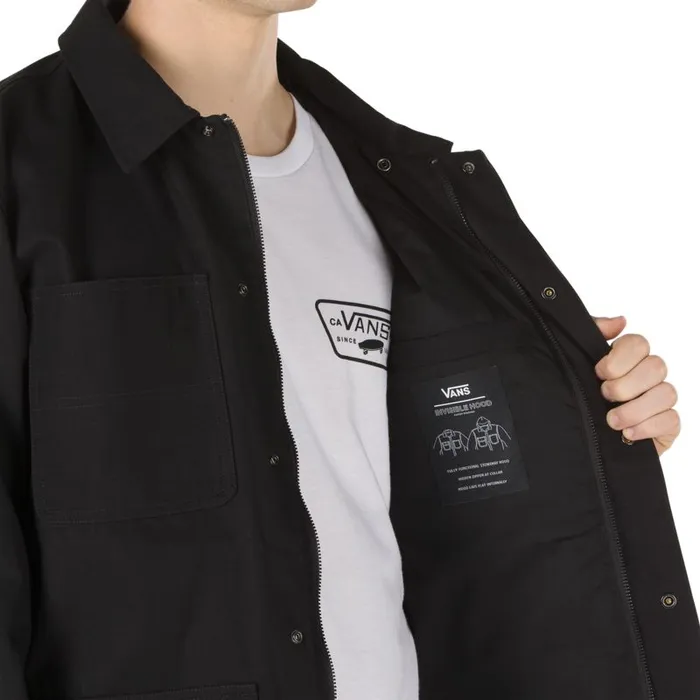 Vans Hoodies and Jackets Mens Drill Chore Coat Lined Black