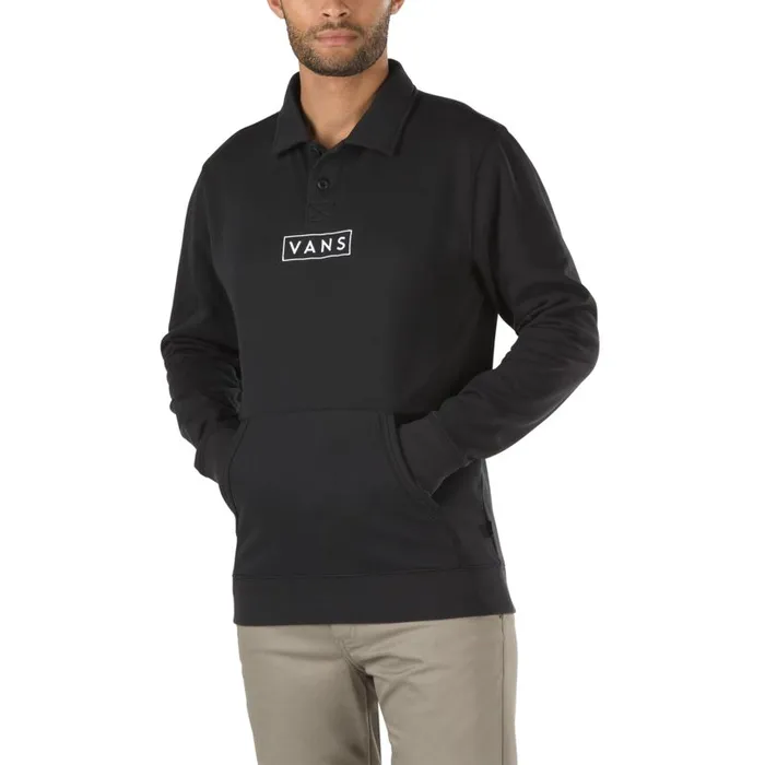 Vans Hoodies and Jackets Mens Not Preppy Polo Fleece Black Vans Hoodies and Jackets Mens Not Preppy Polo Fleece Black