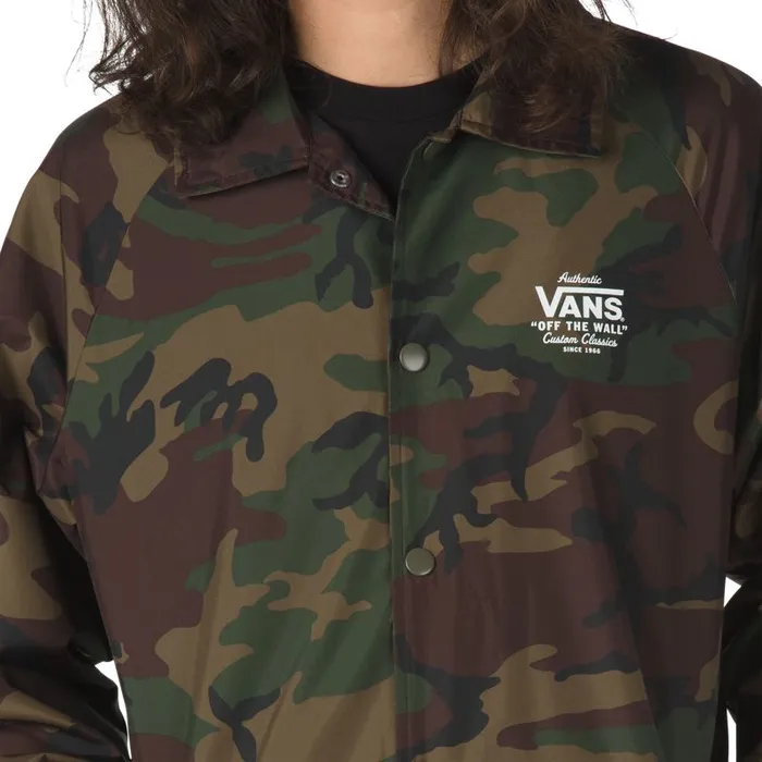 Vans Hoodies and Jackets Mens Torrey Coaches Jacket Camo