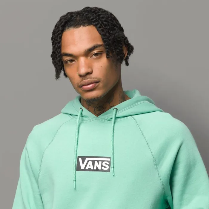 Vans Hoodies and Jackets Mens Versa Standard Hoodie Dusty Jade Green
