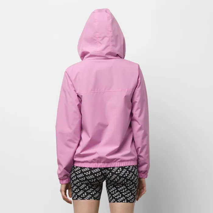 Vans Hoodies and Jackets Womens Kastle Turvey Windbreaker Fuchsia Pink Vans Hoodies and Jackets Womens Kastle Turvey Windbreaker Fuchsia Pink