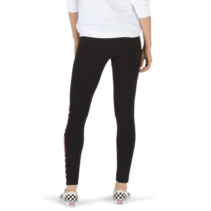Vans Pants and Leggings Womens Checker Chalkboard Legging Black Pink Vans Pants and Leggings Womens Checker Chalkboard Legging Black Pink