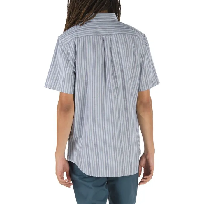 Vans Shirts and Flannels Mens Anton Buttondown Shirt Frost GreyStargazer Vans Shirts and Flannels Mens Anton Buttondown Shirt Frost GreyStargazer