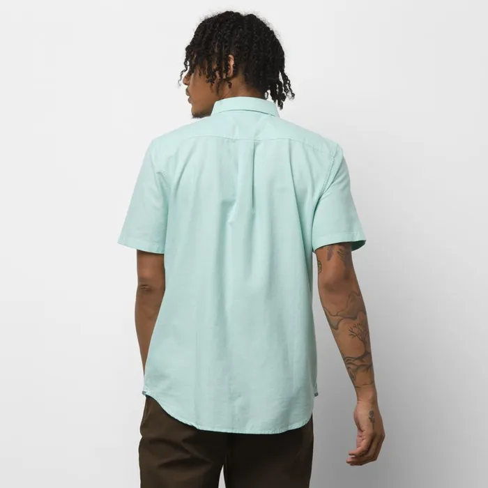 Vans Shirts and Flannels Mens Houser Buttondown Shirt Dusty Jade Green