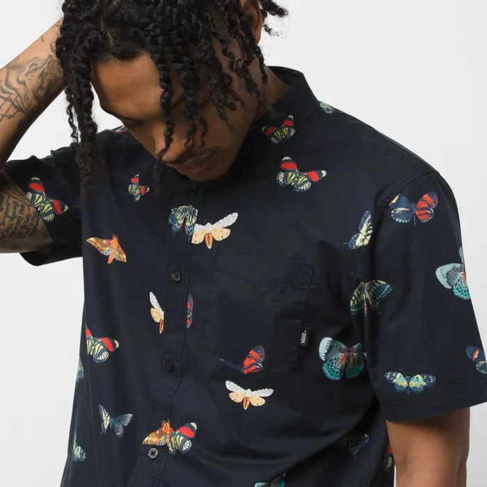 Vans Shirts and Flannels Mens Metamorphosis Buttondown Shirt Black Metamorphosis Vans Shirts and Flannels Mens Metamorphosis Buttondown Shirt Black Metamorphosis