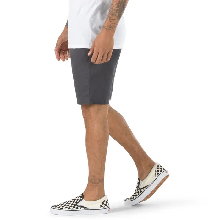 Vans Shorts and Boardshorts Mens Authentic Stretch 20034 Short Asphalt Vans Shorts and Boardshorts Mens Authentic Stretch 20034 Short Asphalt