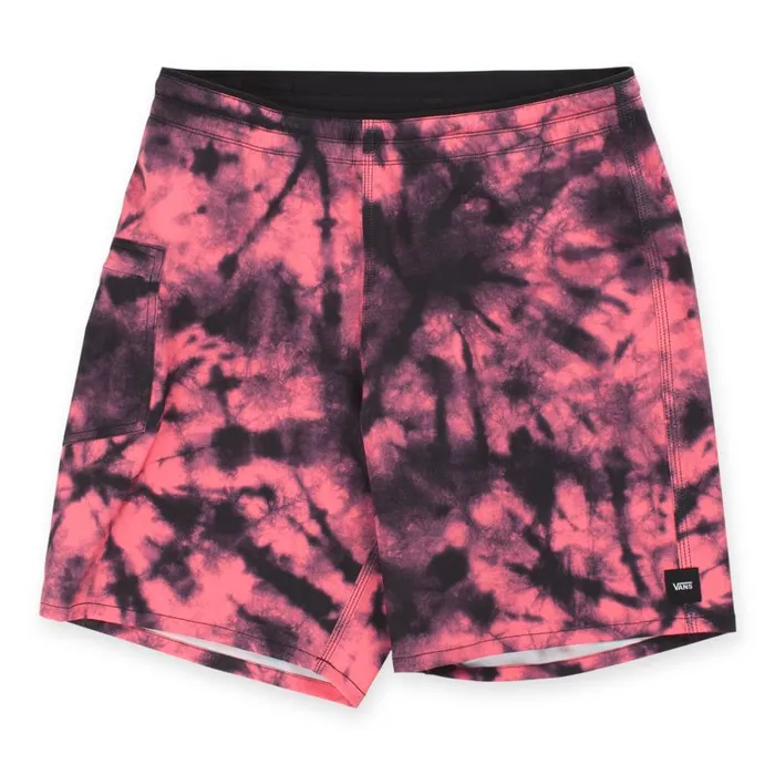 Vans Shorts and Boardshorts Mens Surf Trunk 18034 Standard Calypso Coral Tie Dye