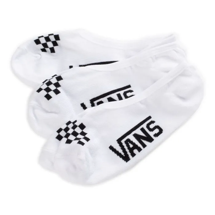 Vans Socks Womens Canoodle Super No Show Socks 3 Pair Pack WhiteBlack