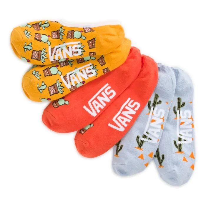 Vans Socks Womens Desert Vibe Canoodle Socks 3 Pack Multi