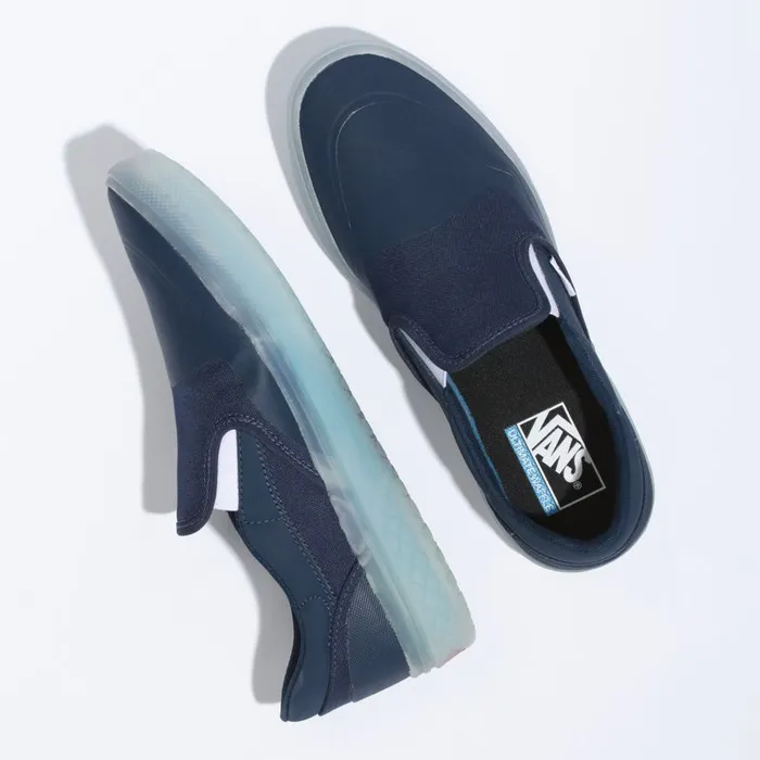 Vans Surf Vibes MensWomens Mod SlipOn Dress BluesClear Vans Surf Vibes MensWomens Mod SlipOn Dress BluesClear