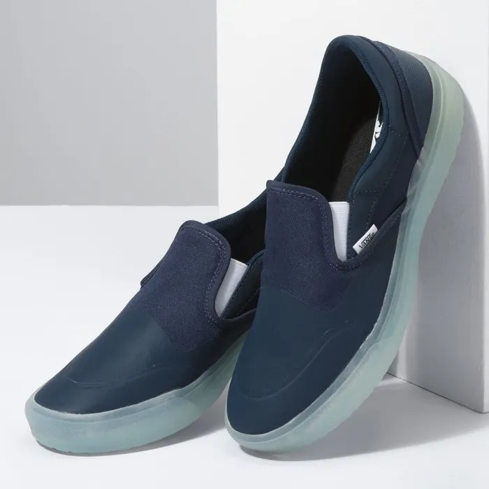 Vans Surf Vibes MensWomens Mod SlipOn Dress BluesClear Vans Surf Vibes MensWomens Mod SlipOn Dress BluesClear