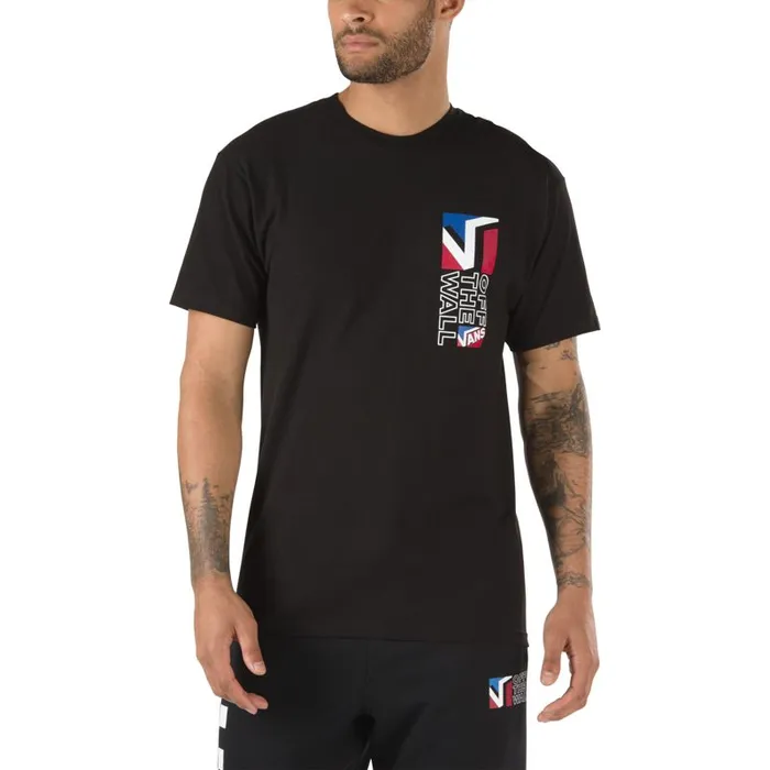 Vans TShirts and Tanks Mens Dimensions TShirt Black Vans TShirts and Tanks Mens Dimensions TShirt Black