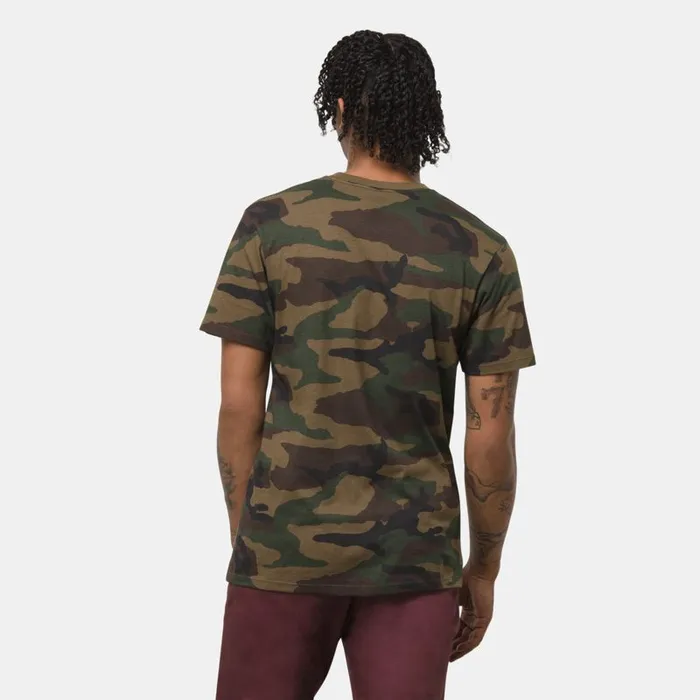 Vans TShirts and Tanks Mens Easy Box TShirt CamoLemon Chrome Vans TShirts and Tanks Mens Easy Box TShirt CamoLemon Chrome