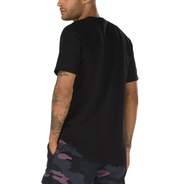 Vans TShirts and Tanks Mens Left Chest Logo TShirt BlackWhite Vans TShirts and Tanks Mens Left Chest Logo TShirt BlackWhite