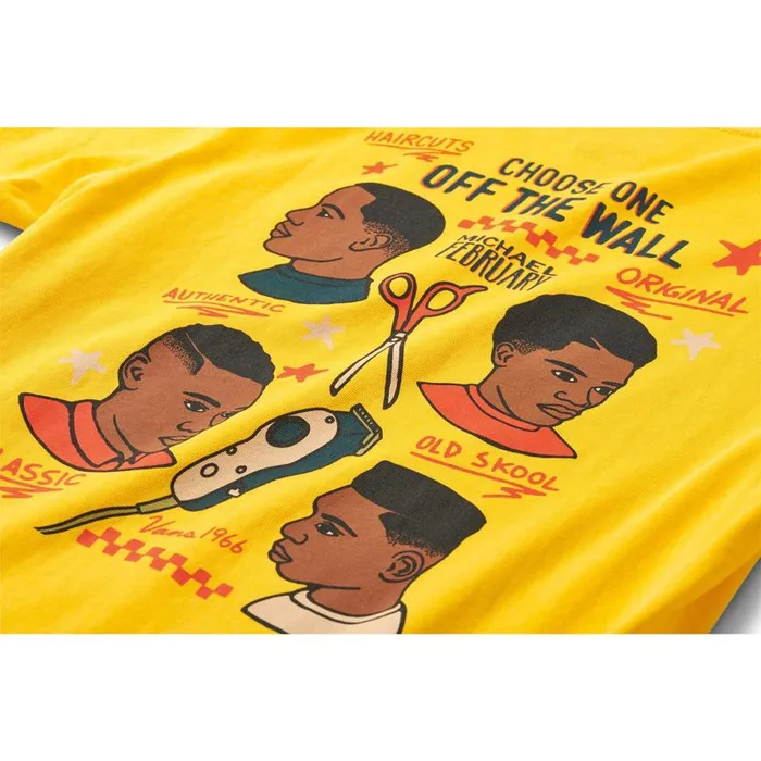 Vans TShirts and Tanks Mens Mikey February TShirt Lemon Chrome