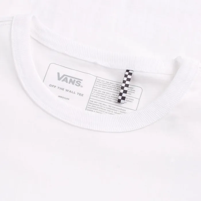 Vans TShirts and Tanks Mens Off The Wall Elevated Tee White