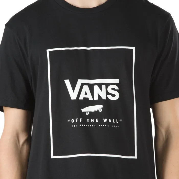 Vans TShirts and Tanks Mens Print Box TShirt BlackWhite Vans TShirts and Tanks Mens Print Box TShirt BlackWhite