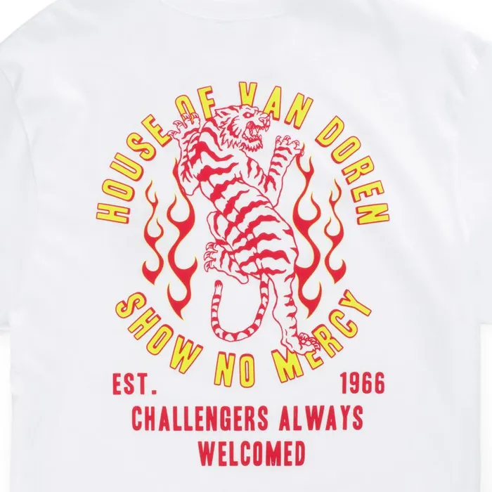 Vans TShirts and Tanks Mens SVD Dojo TShirt White Vans TShirts and Tanks Mens SVD Dojo TShirt White