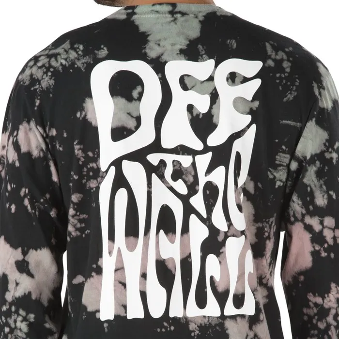 Vans TShirts and Tanks Mens Wall Slide Tie Dye Long Sleeve TShirt Black Tie Dye Vans TShirts and Tanks Mens Wall Slide Tie Dye Long Sleeve TShirt Black Tie Dye