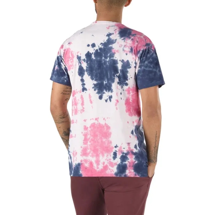 Vans TShirts and Tanks MensWomens Off The Wall Classic Burst Tie Dye Tee Vans Cool Pink Tie Dye