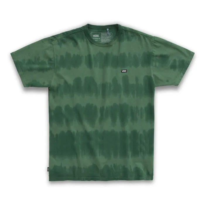 Vans TShirts and Tanks MensWomens Off The Wall Classic Striped Tie Dye Tee Pine Needle Vans TShirts and Tanks MensWomens Off The Wall Classic Striped Tie Dye Tee Pine Needle