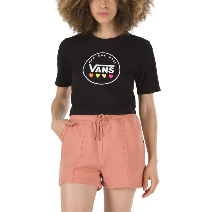 Vans TShirts and Tanks Womens Glow Stax Sport Crew Tee Black Vans TShirts and Tanks Womens Glow Stax Sport Crew Tee Black